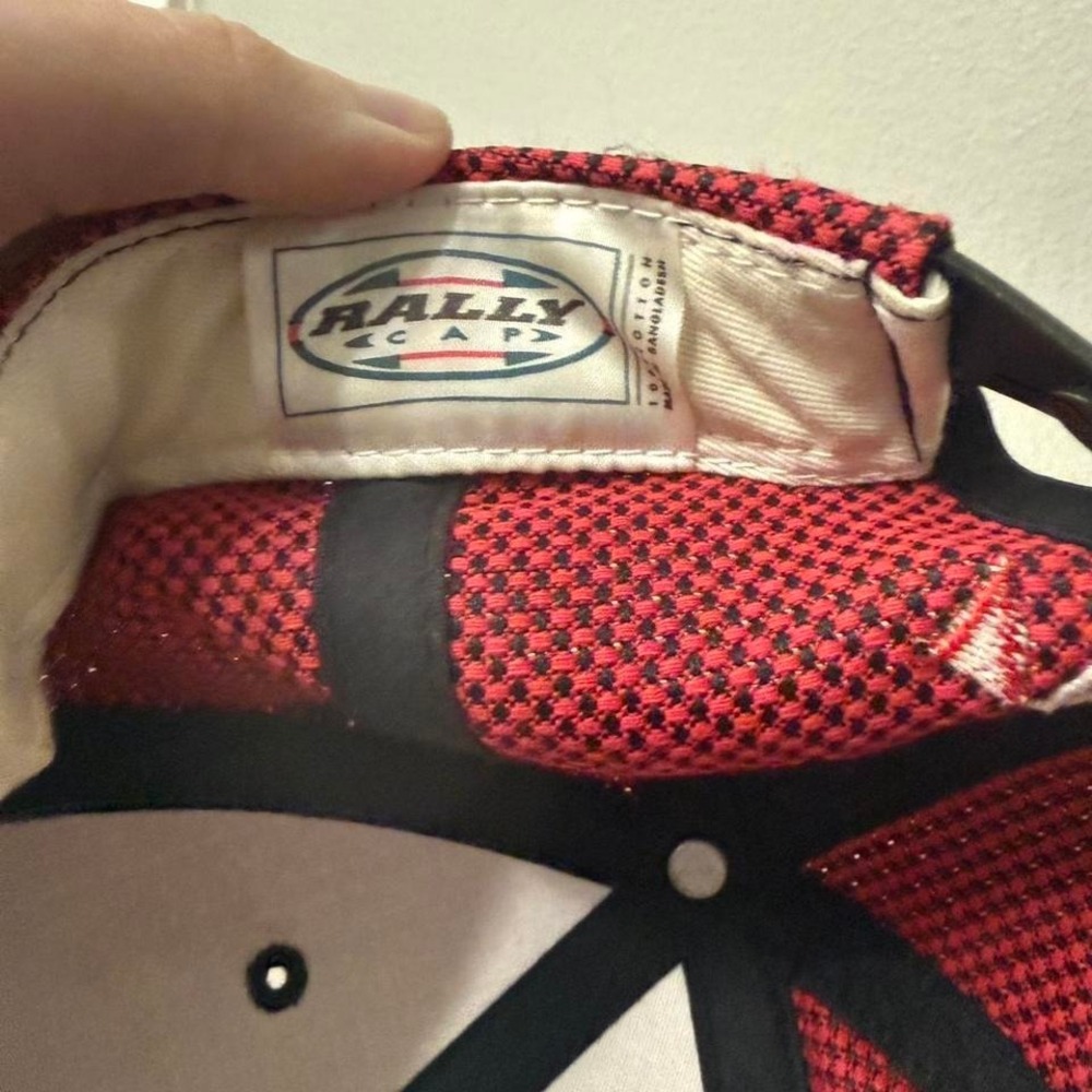 Vintage‎ Birmingham Bulls Nabisco Snapback Hat Red Black - Picture 4 of 5
